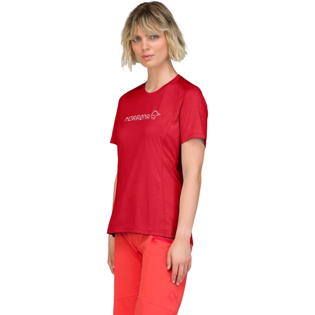 Norrona fjørå equaliser lightweight T-Shirt Women - Arednalin