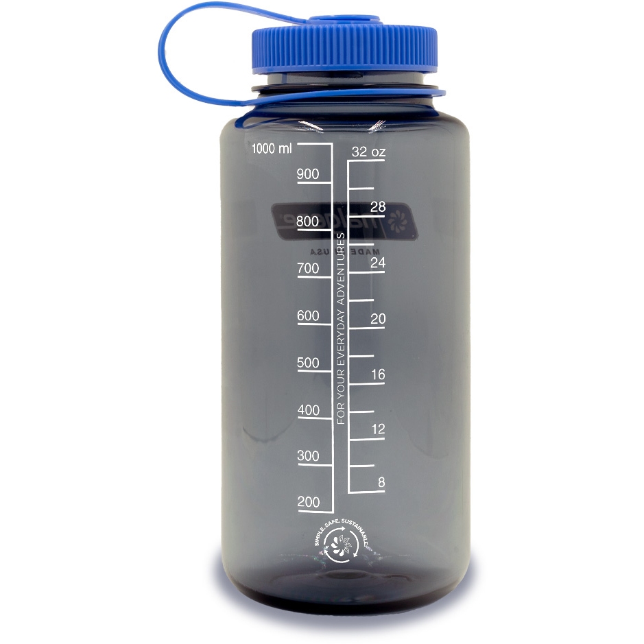Nalgene Wide Mouth Sustain Bottle 1L - grey