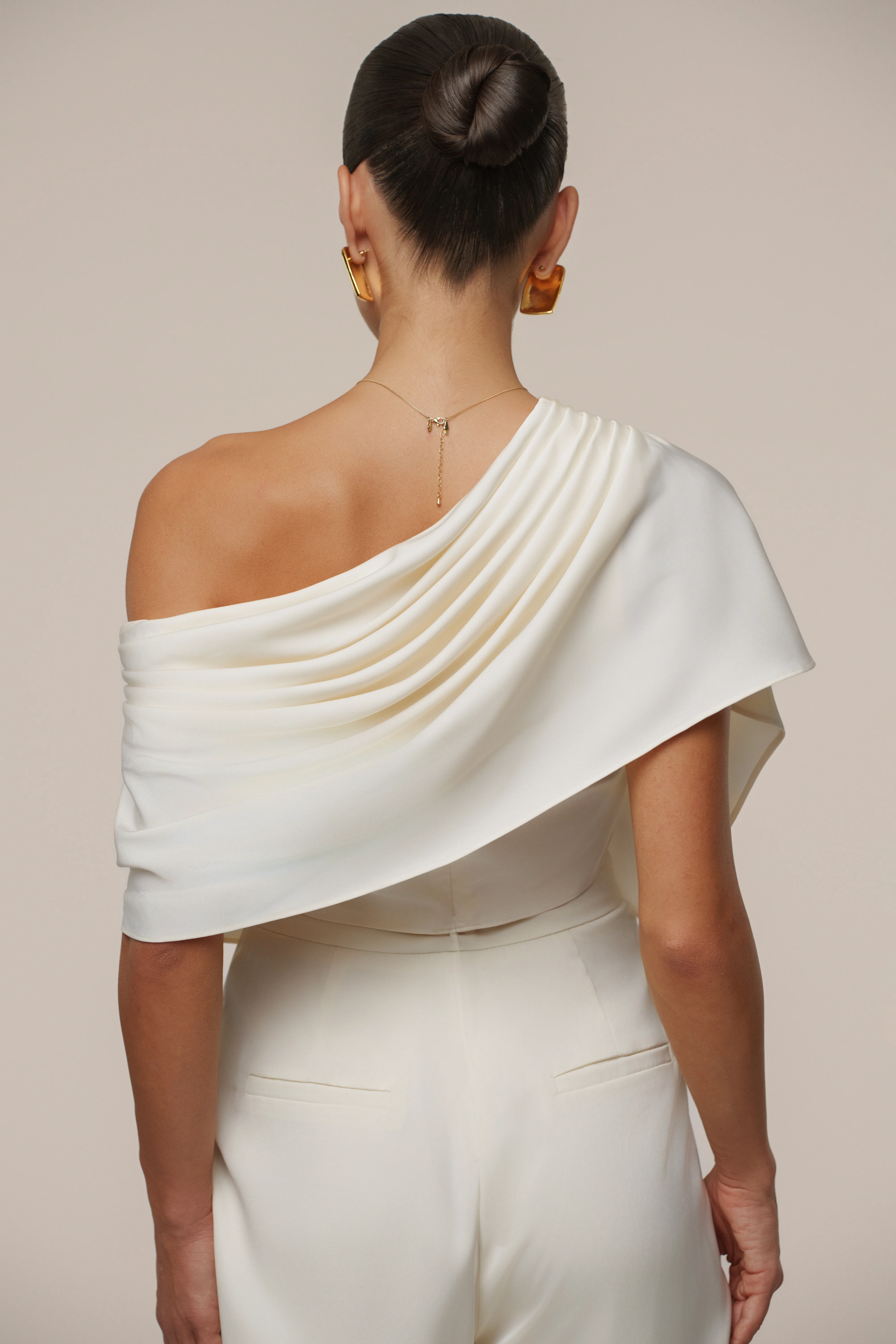 Buttercream Gleam and Glow Satin Top