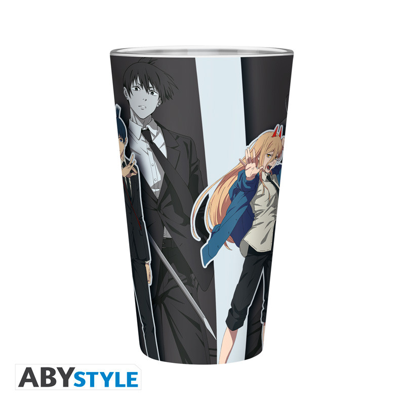 CHAINSAW MAN Large Glass Trio