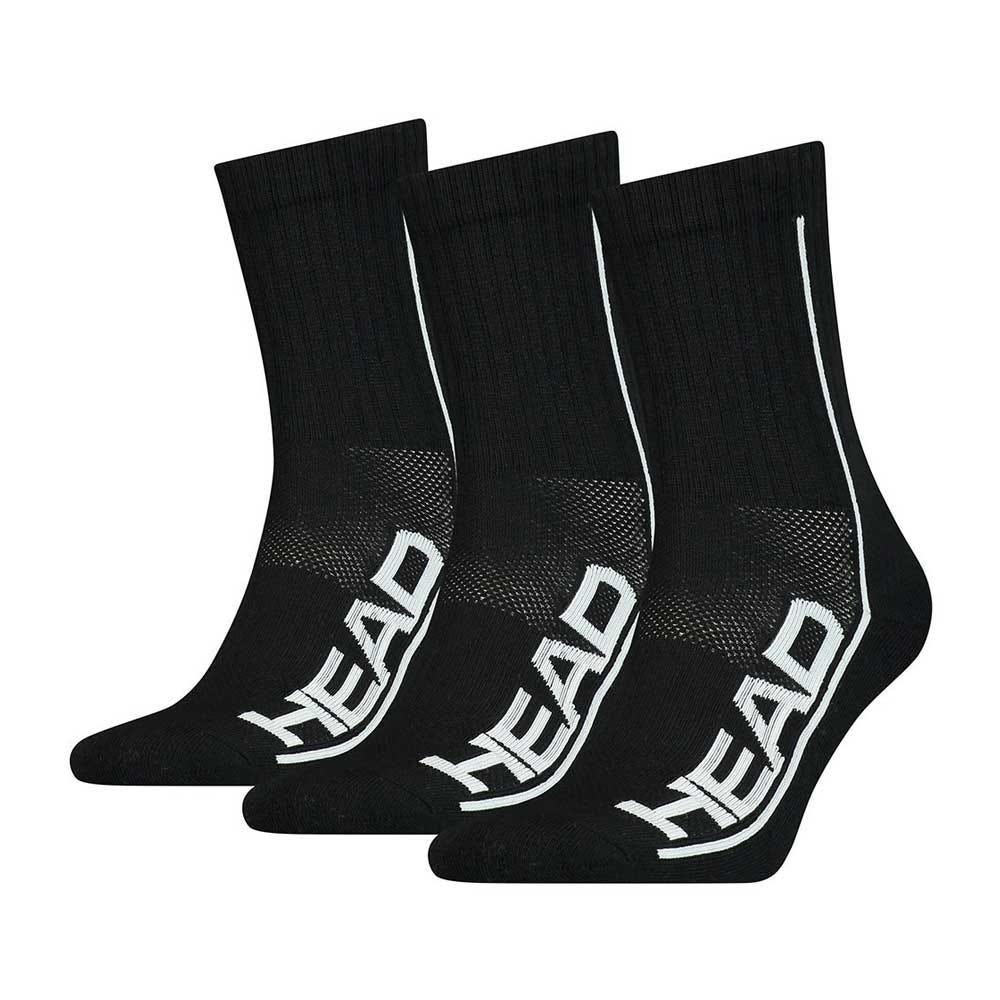 BLACK AND WHITE HEAD PERFORMANCE SOCKS