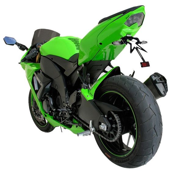 Ermax Rear Fender Guard KAWASAKI ZX 10R 2008/2010 - WhiteRef: EM0833