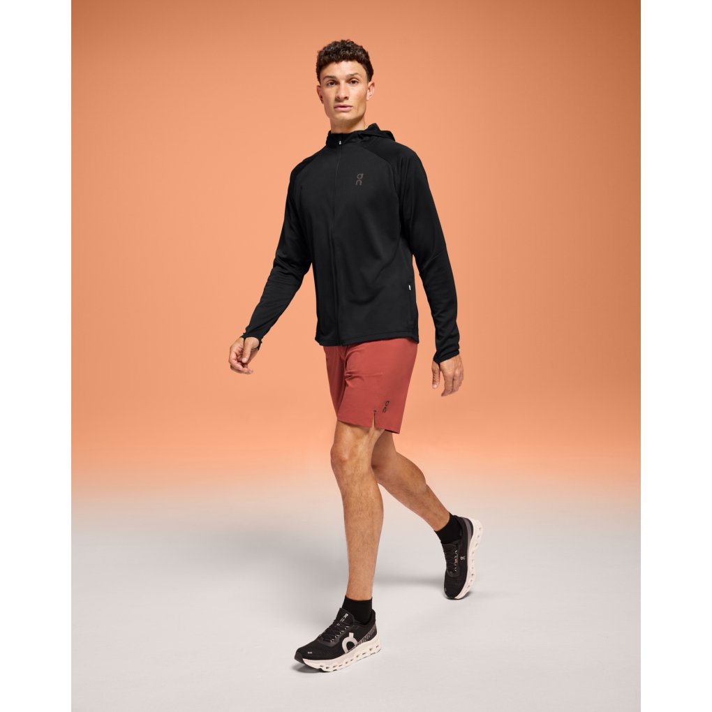 On Climate Zip Hoodie Men - Black