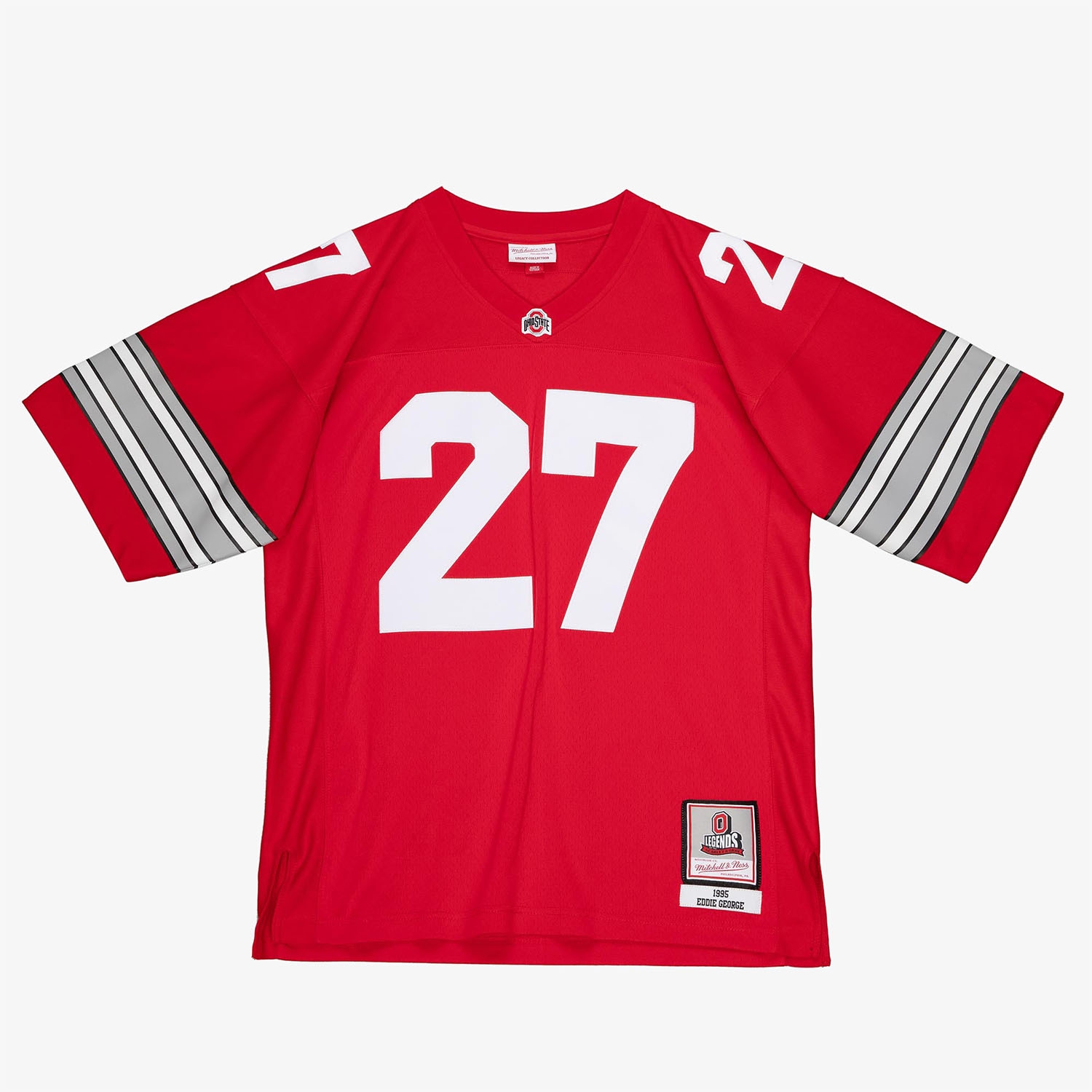 Eddie George #27 Ohio State Buckeyes 1995 Legacy NCAA Jersey Red