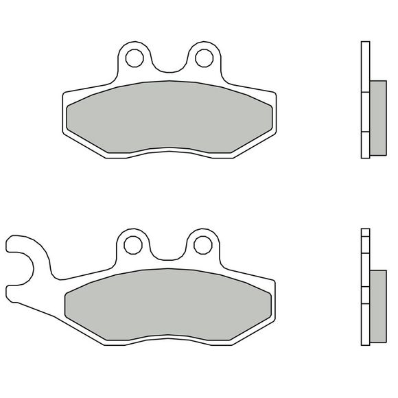 Brembo Sinter Sintered Metal brake pads front/rearRef: 07056XS