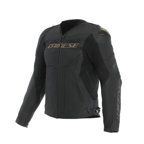 Dainese Racing 5 Motorcycle Jacket - Black / YellowRef: DN2176
