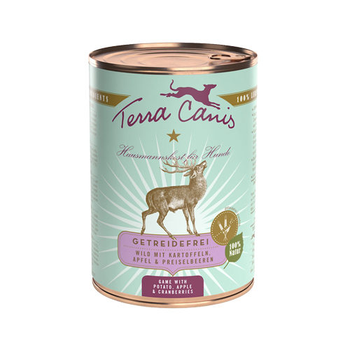 Terra Canis Grainfree Game with Potatoes - 6 x 400g