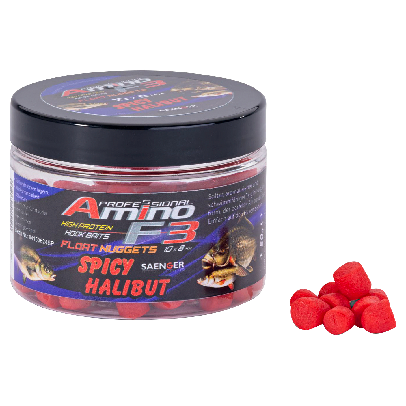 Sänger Amino F3 Float Nuggets (Spicy Halibut)