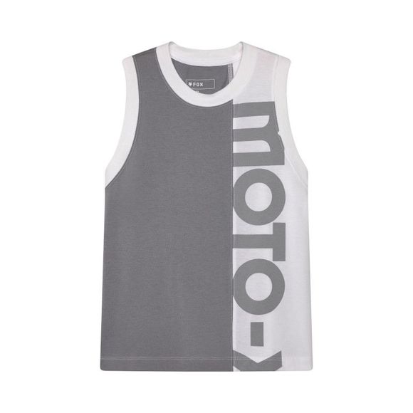 Fox MOTO-X BLOCKED TANK short-sleeved t-shirt - WOMEN - WhiteRef: FX5415