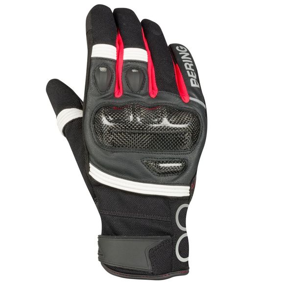 Bering raid gloves - black / whiteRef: BR1622