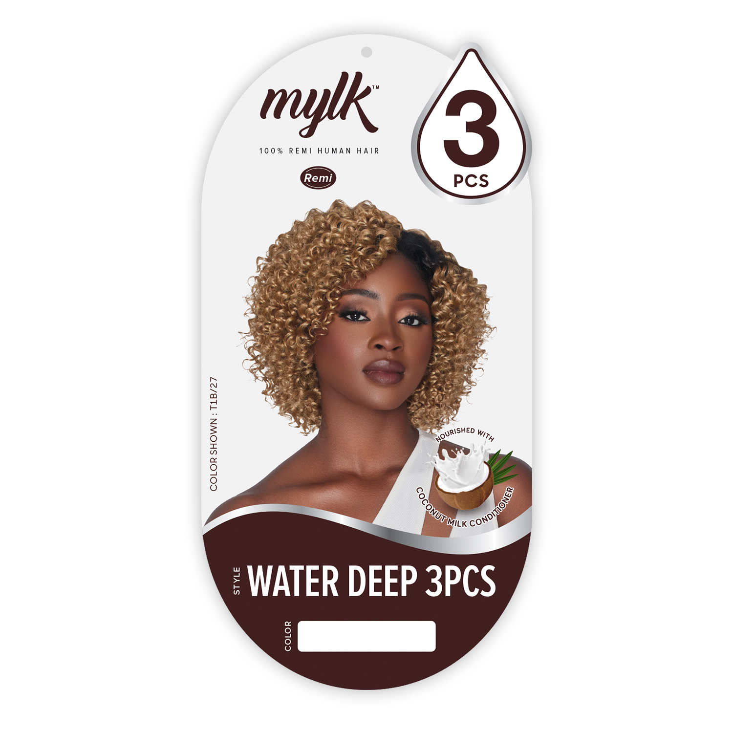 Outre Remi Human Hair Weave Mylk Water Deep 3Pcs