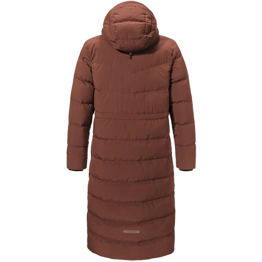 Schöffel Style Vindave Down Coat Women - chocolate 4805