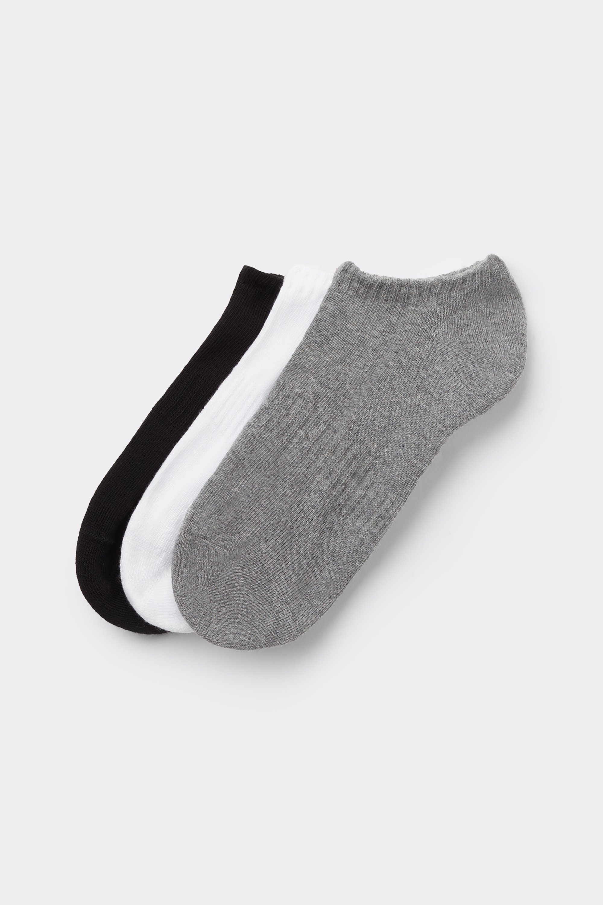 3 Pairs of Cotton Invisible Sport Socks