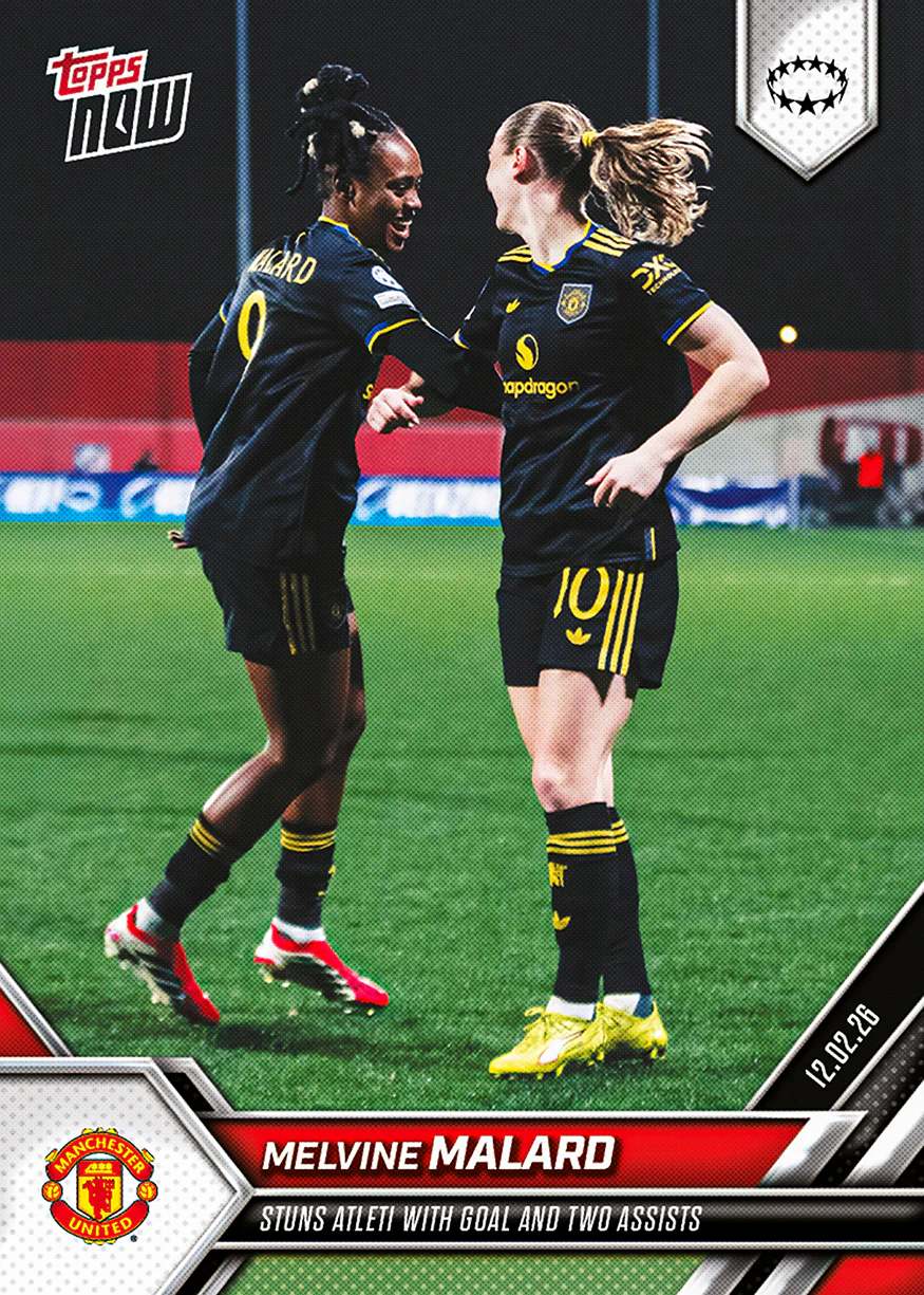 Melvine Malard - 2025-26 UWCL Topps NOW® - Card 19 - PR: 224