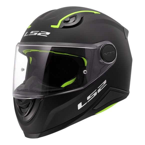 Casque intégral LS2 FF812 - KID SOLID - NoirRef : LS1030