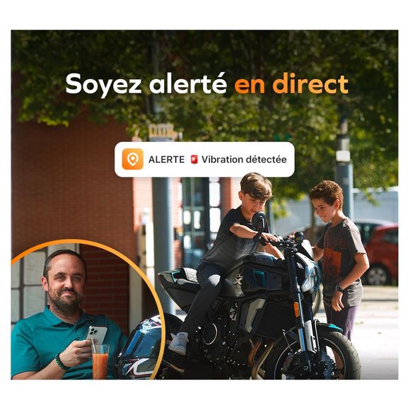 Traceur GeoRide 3s - Tracker GPS - Alarme connectée - Détection radar en sous-solRef : GEO0003 / GEORIDE-3S