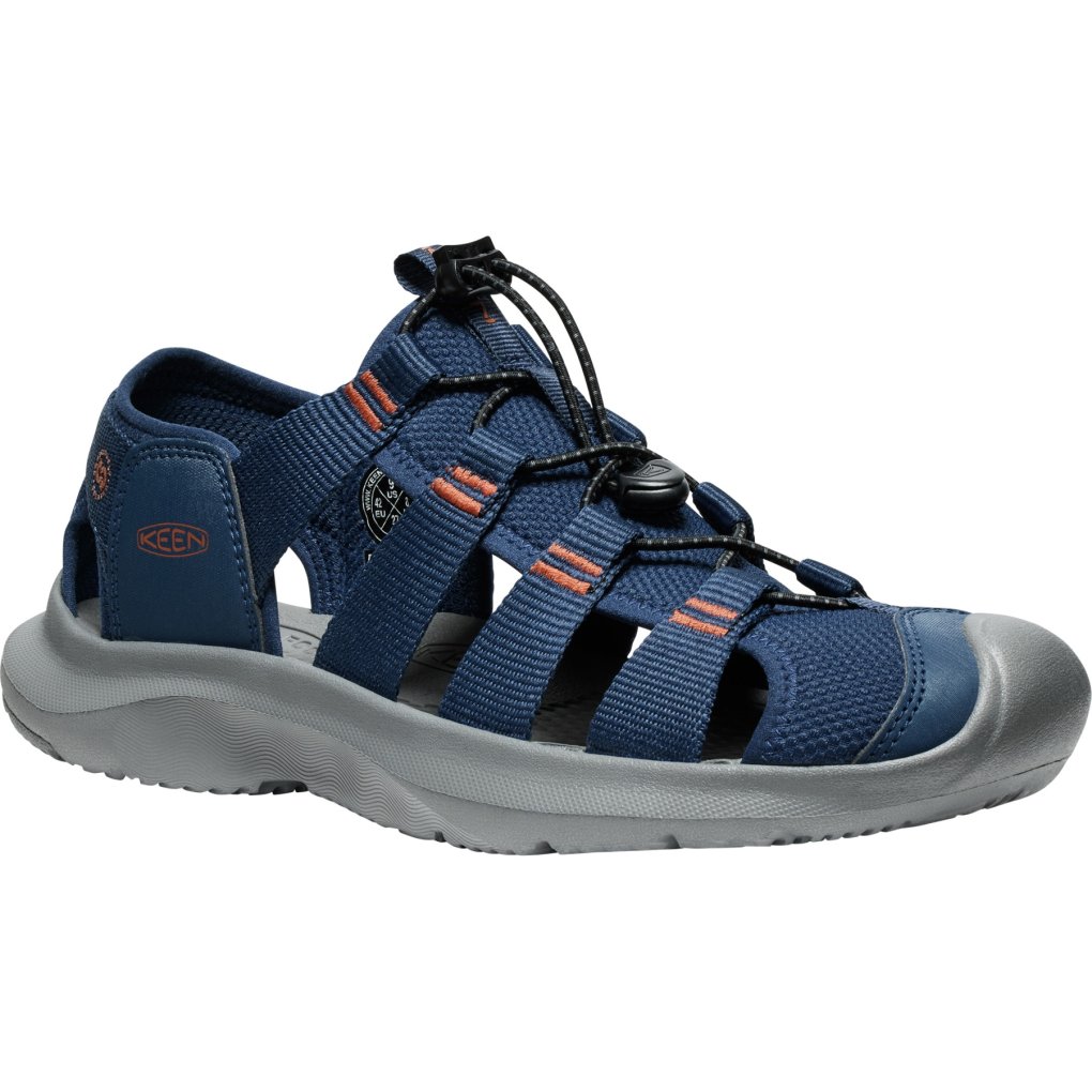 KEEN Seanik H2 Sandals Men - Naval Academy/Gold Flame