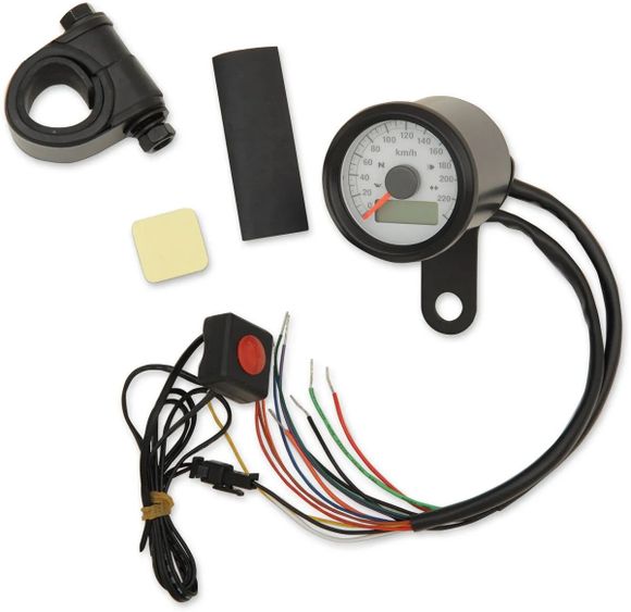 Drag Specialties Universal Pressure Gauge KitRef: Drg02534A / 22100423