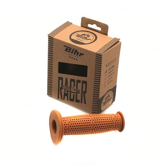 Bihr Muddy Vintage Universal Handlebar Grips - BrownRef: BI0013