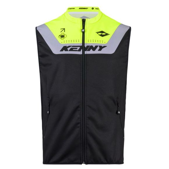 Kenny BodyWarmer Graphic Winter 2025 enduro jacket - Black / yellowRef : KE2661
