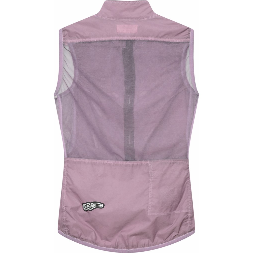 Café du Cycliste Edith Gilet Women - cold dye/mineral pink