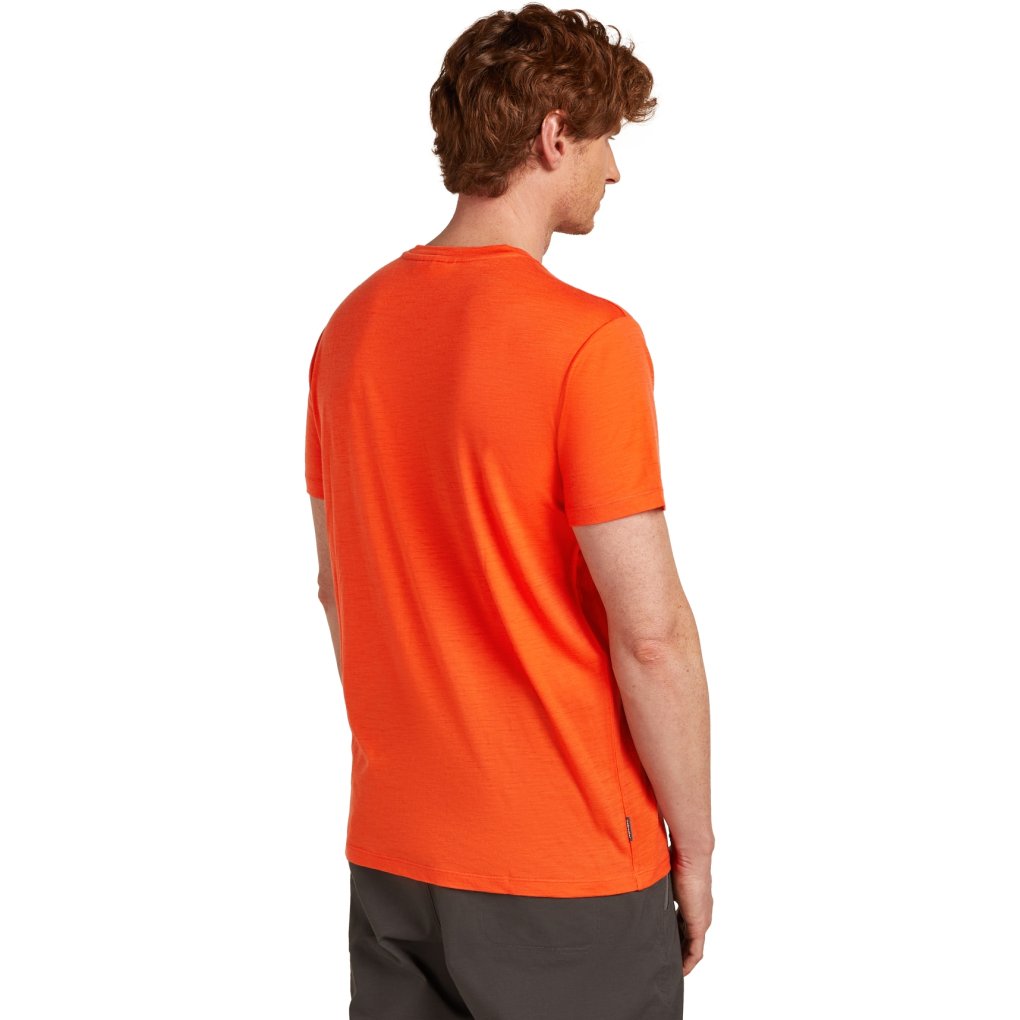 Icebreaker Merino 150 Tech Lite T-Shirt Bear Tour Men - Fervid