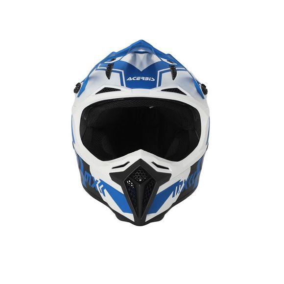 Casque cross Acerbis PROFILE 5 2023 - Blanc / BleuRef : AE3612