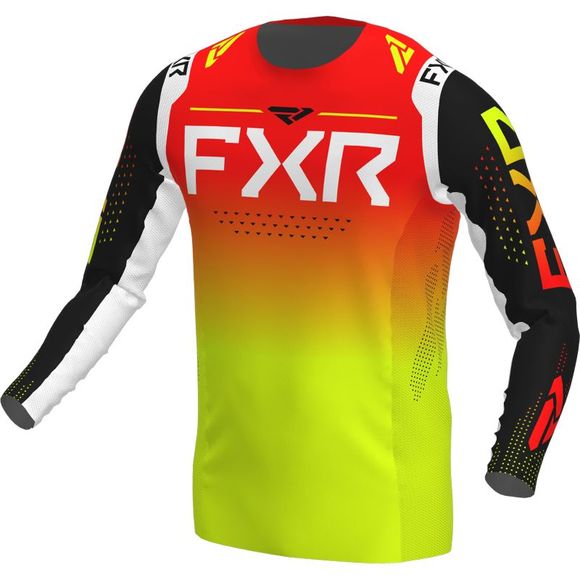 Cross jersey FXR Helium Red Inferno 2022 - Black / RedRef: FXR0116