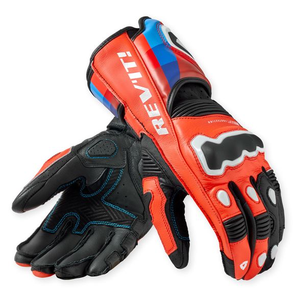 Gants Rev it QUANTUM 3 - Rouge / BleuRef : RI1654
