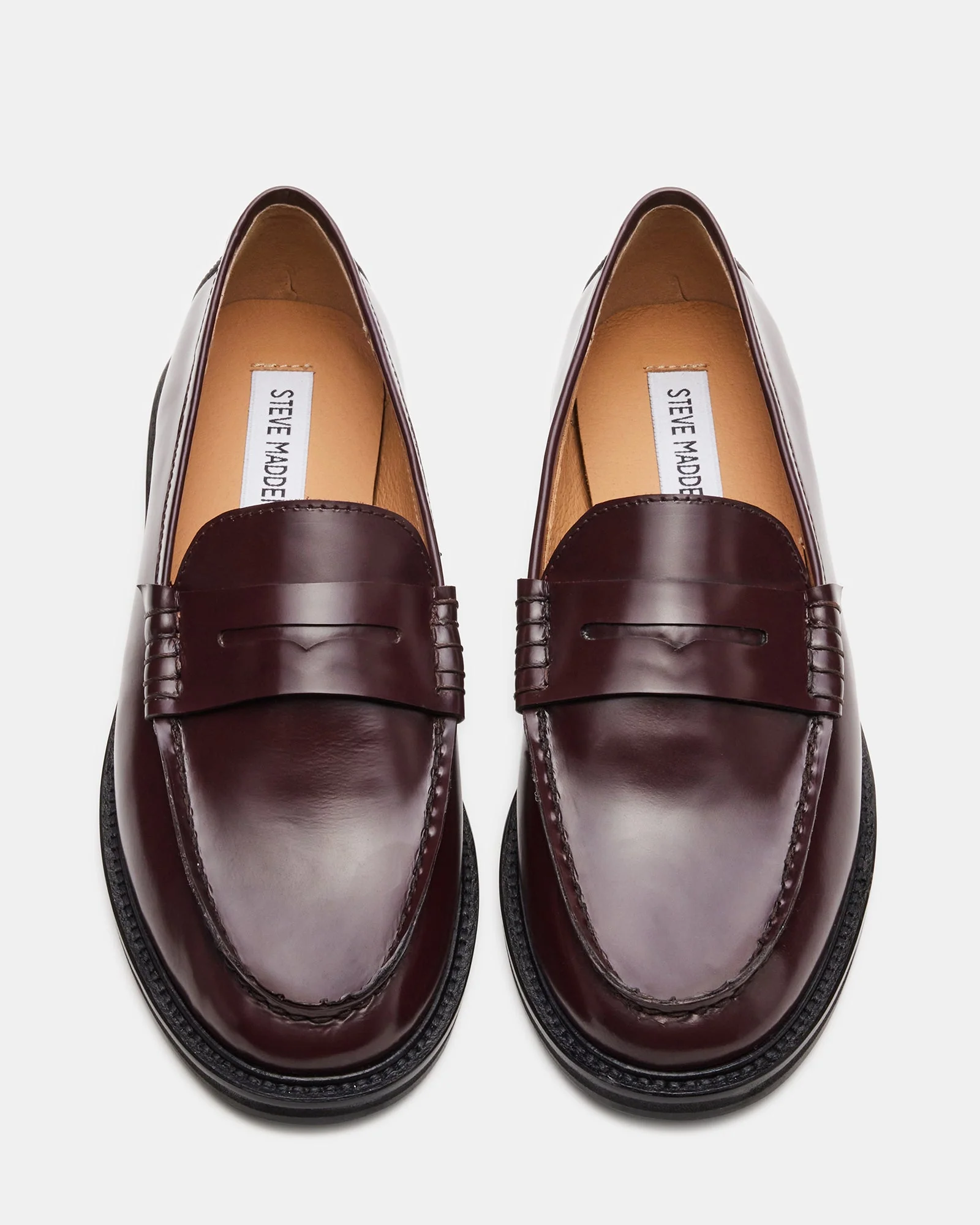 Madison Burgundy Box Leather