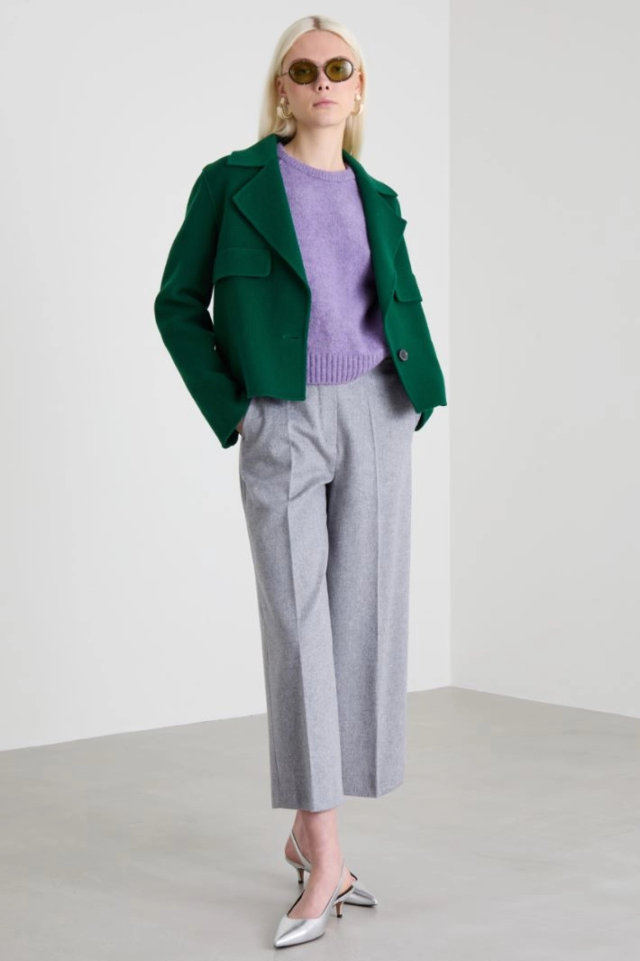 Wool jacket - GREEN