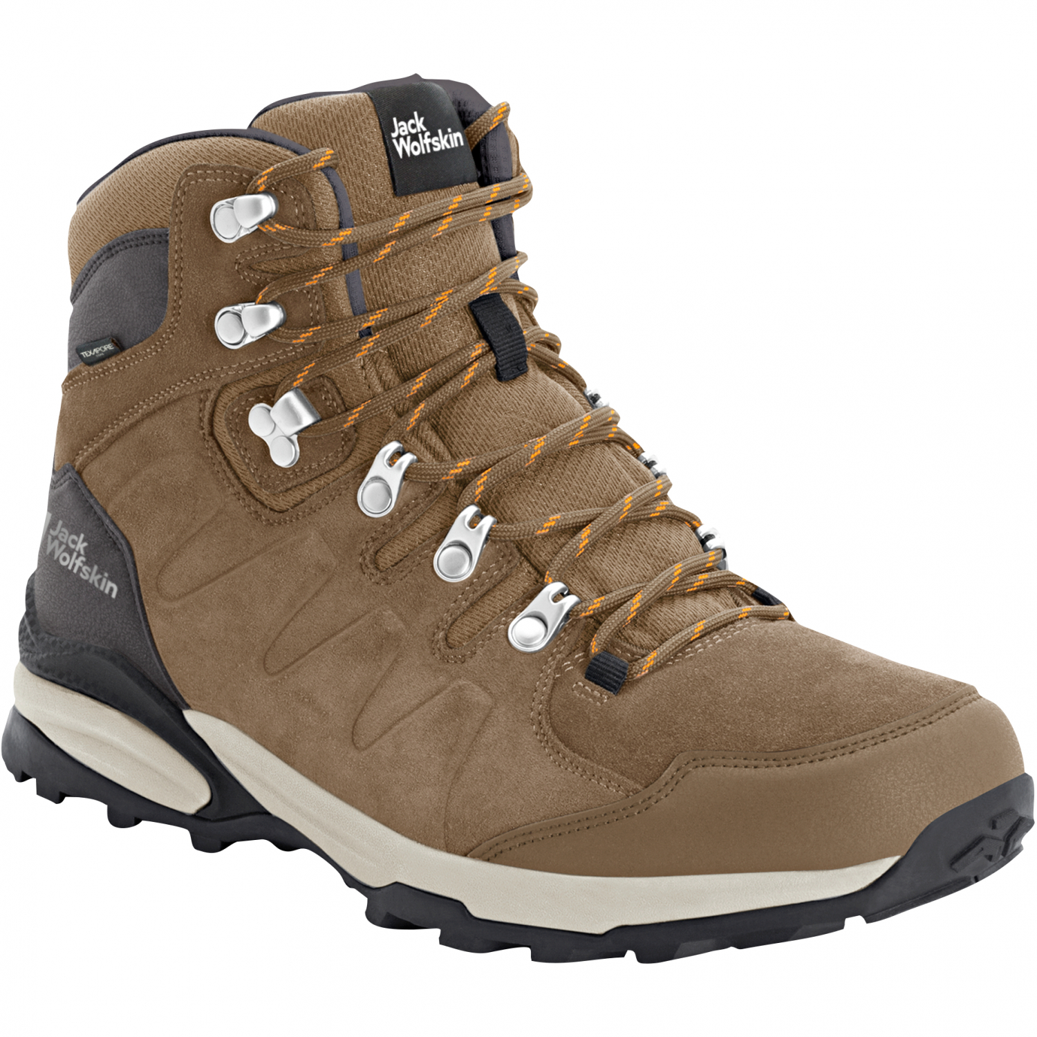 Jack Wolfskin Refugio Texapore Mid W Women (Brown\/Apricot)
