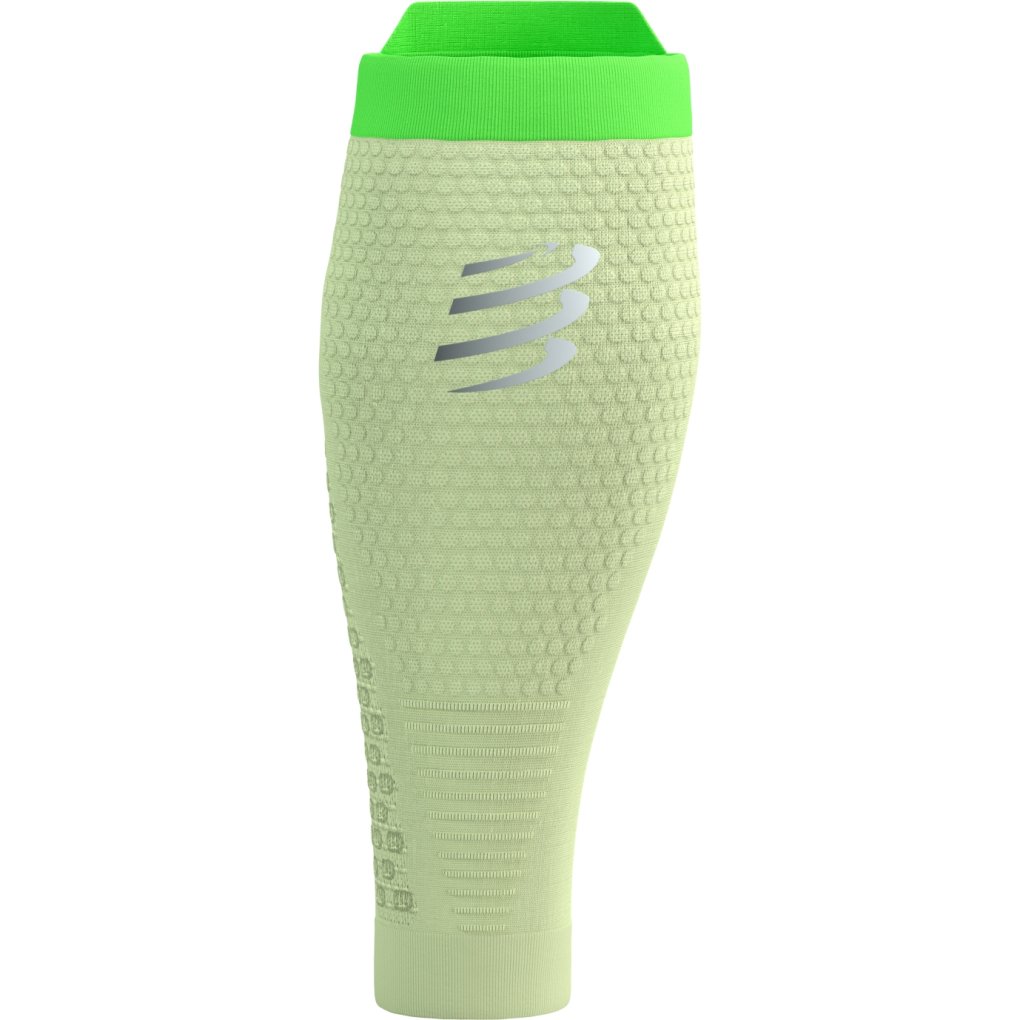 Compressport R2 3.0 Compression Calf Sleeves - lime/neon green
