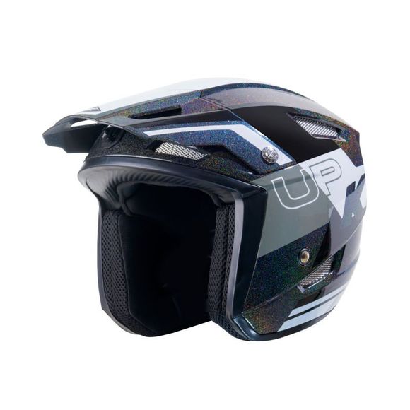Kenny TRIAL UP GRAPHIC 2025 trials helmet - BlackRef: KE2286
