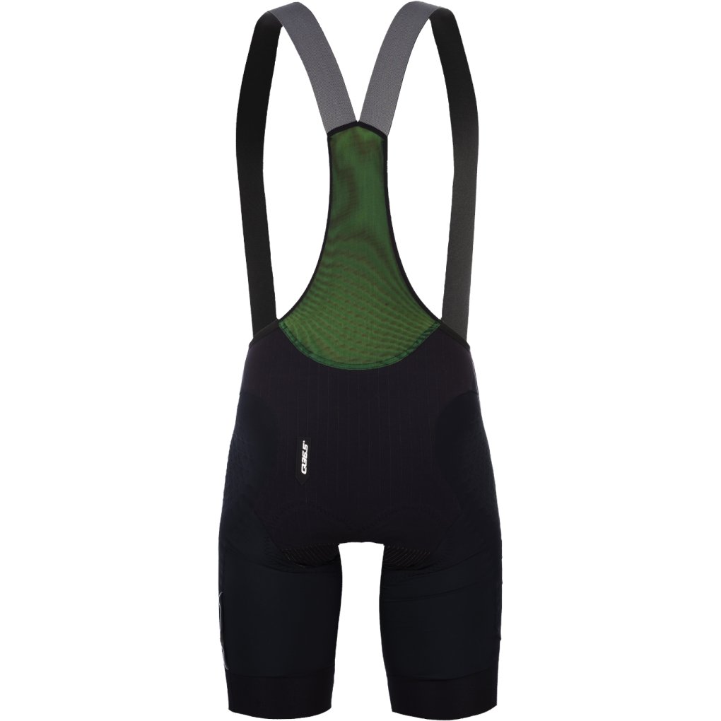 Q36.5 Gregarius Grid Skin Bib Shorts Men - black