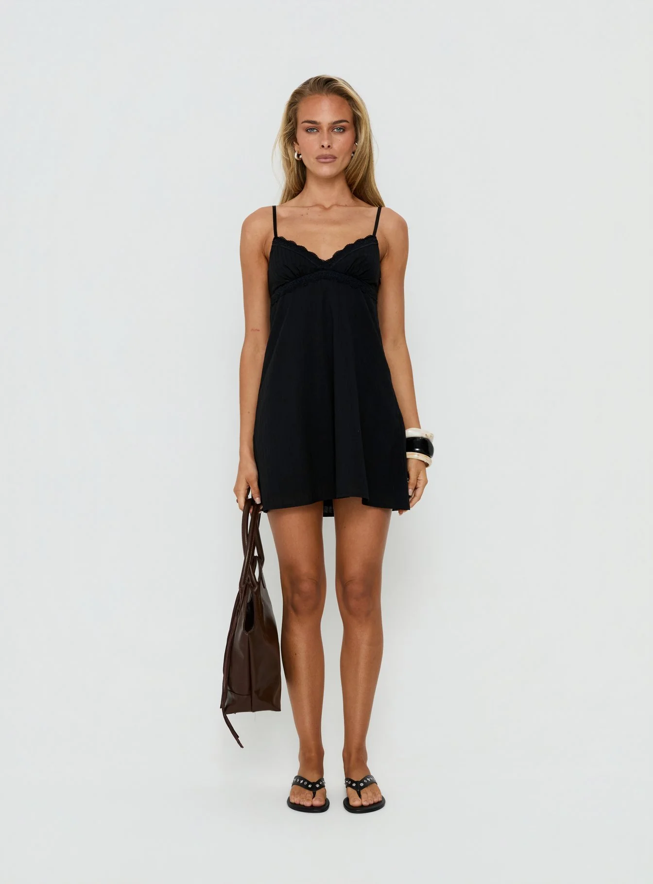 Lunya Mini Dress Black