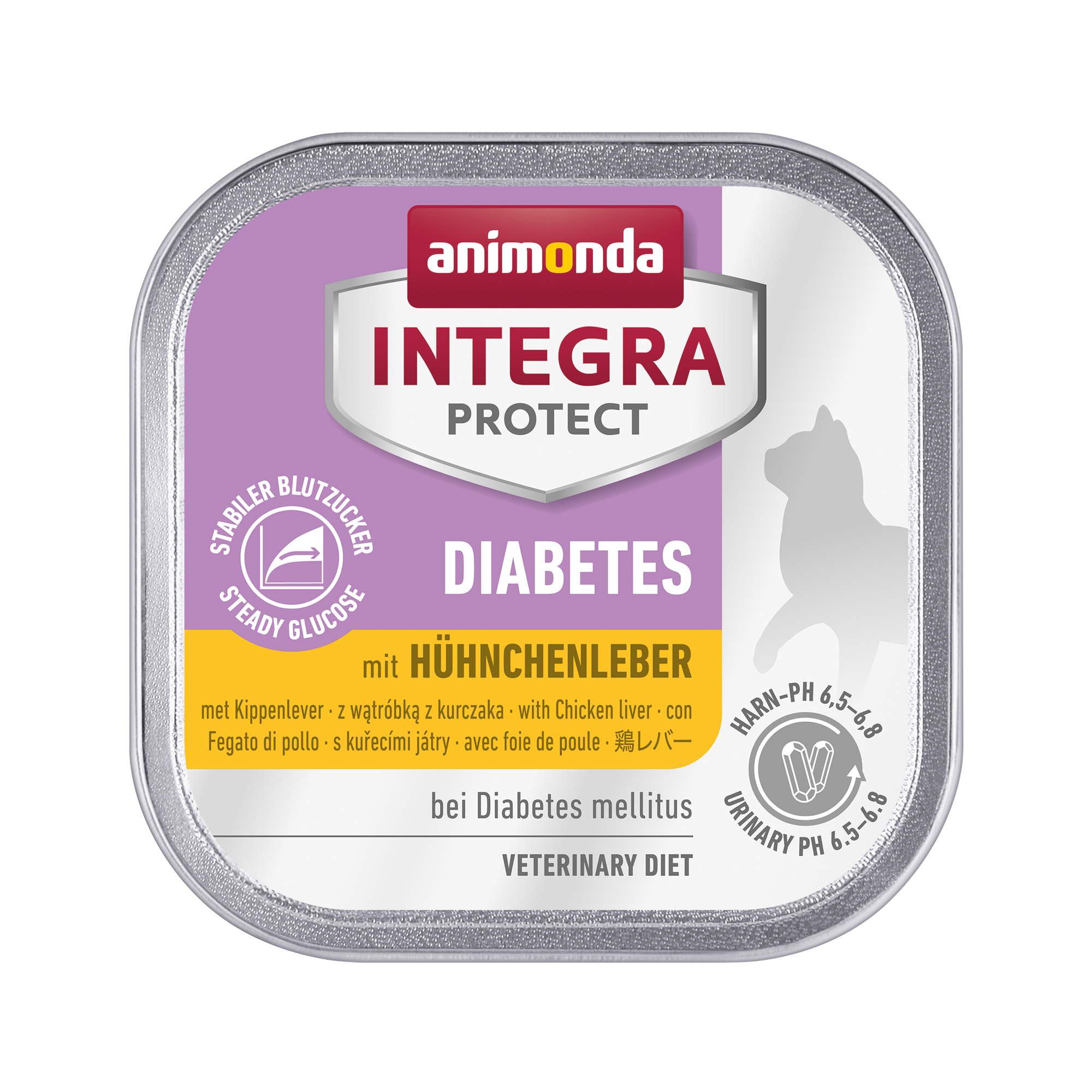 Animonda Integra Protect Cat Diabetes Chicken Liver - 16 x 100g