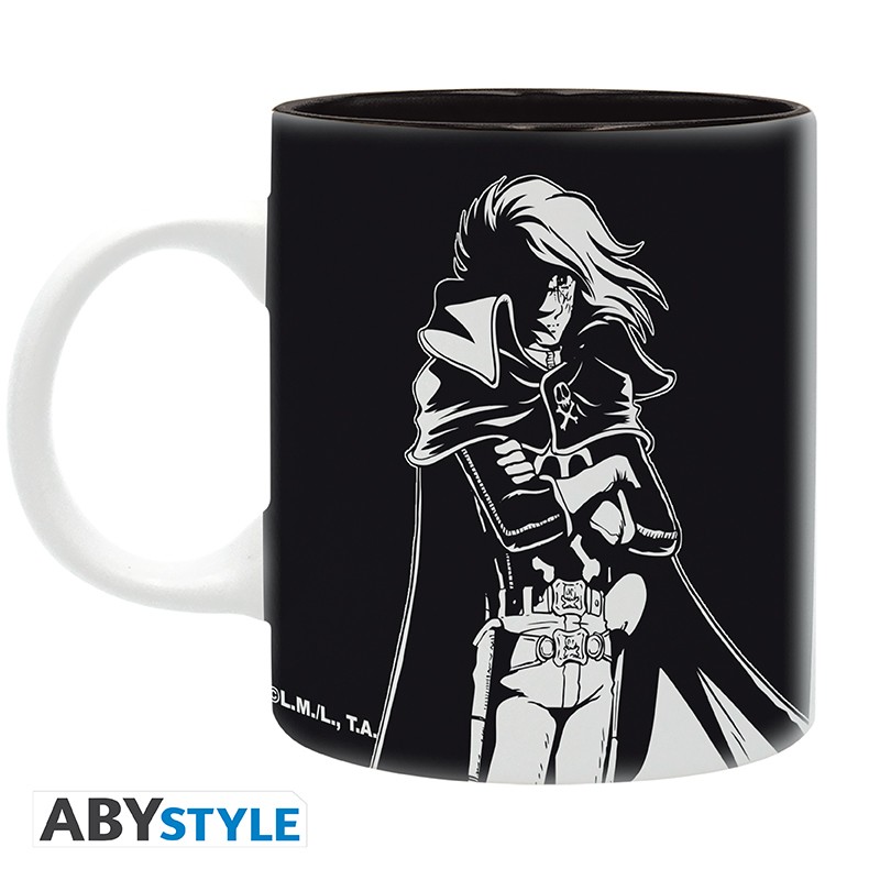 ALBATOR Mug Harlock & emblem