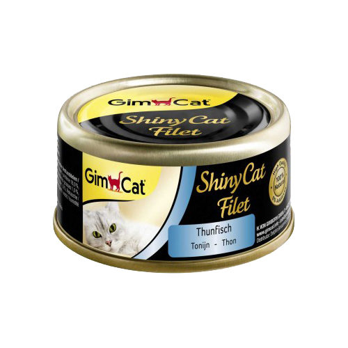 GimCat ShinyCat Filet - Tuna - 24 x 70g