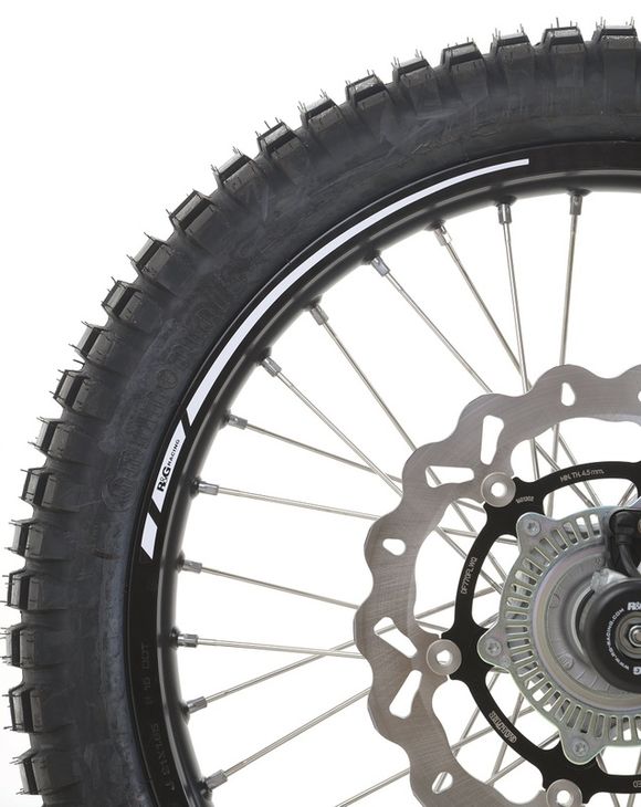 Filet de jantes R&G Racing Liseré 17'' blanc UniverselRef : RGR01153A / 1082401006