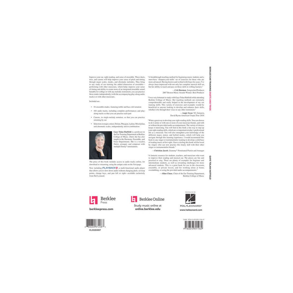 Berklee Press Berklee Ear Training – Thomann Ireland