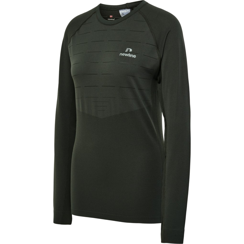 Newline Pace Seamless Longsleeve Shirt Women - beluga