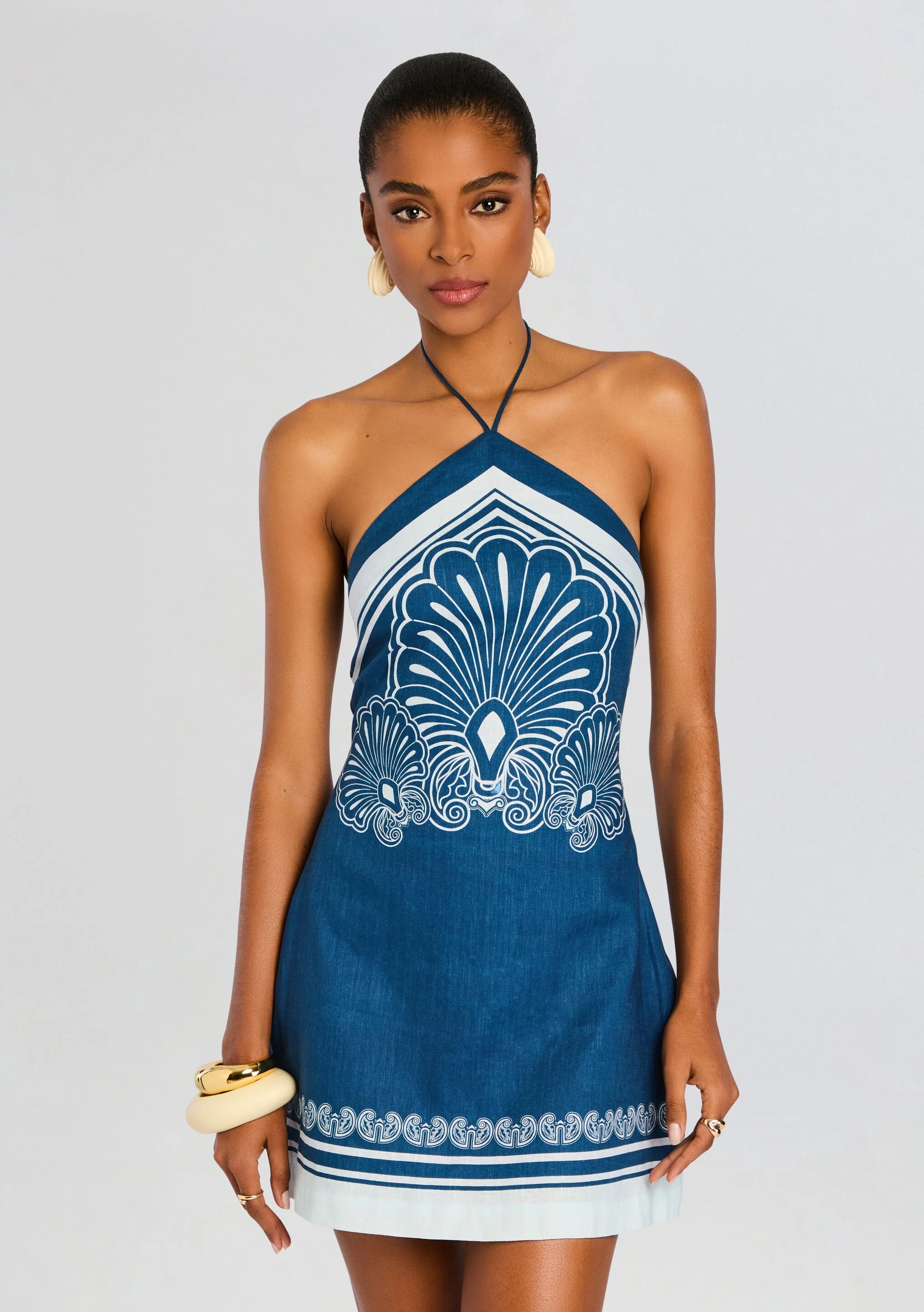 Oliver Linen Mini Dress