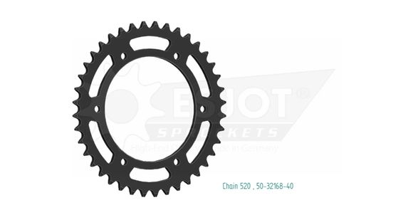 Esjot 40-Tooth SprocketRef: Esjo00041A / 12113050