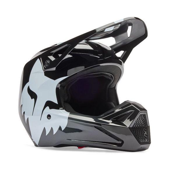 Casque cross Fox V1 SHIELD 2025 - NoirRef : FX6245