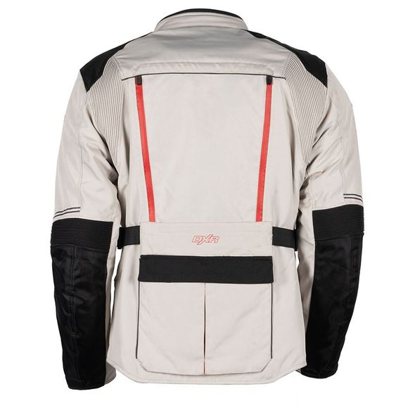 Dxr Emisfer Motorcycle Jacket - Gray / RedRef: DXR0405