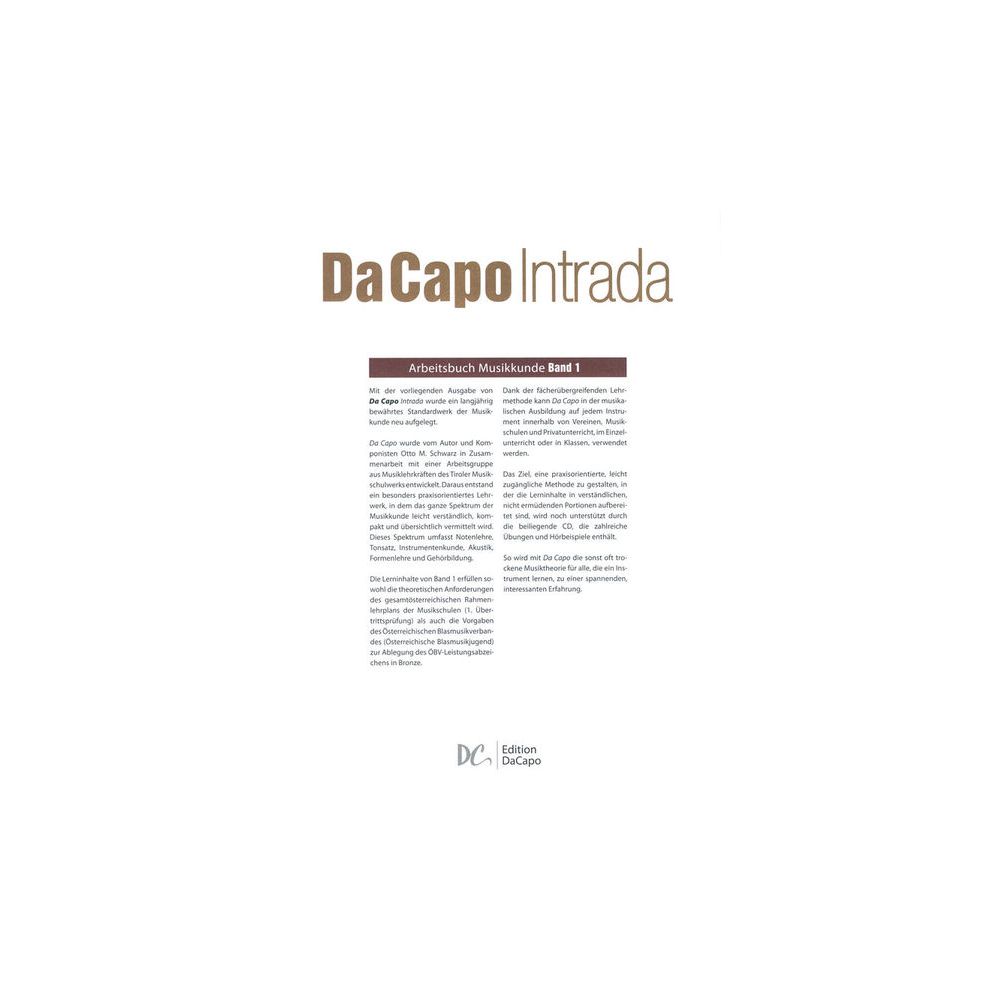 Edition Da Capo Intrada Musikkunde 1 – Thomann Ireland