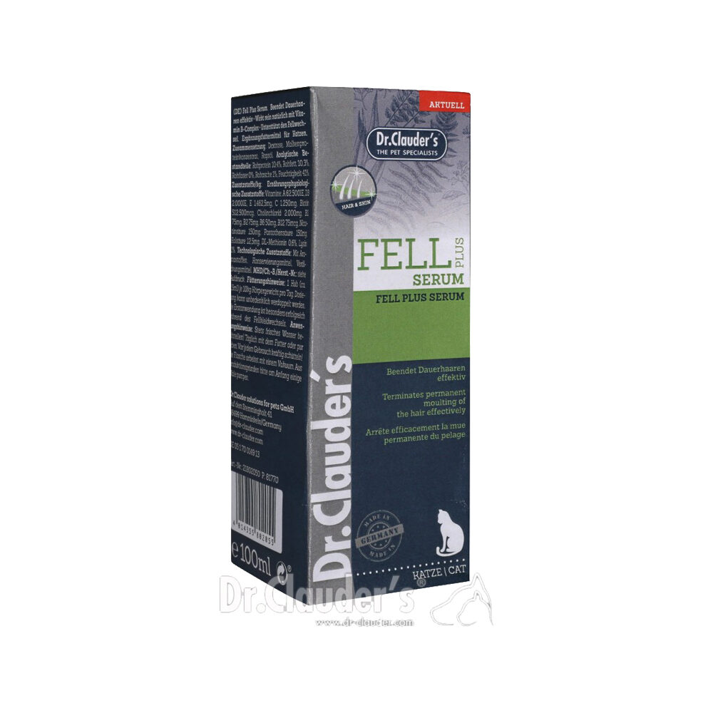 Dr. Clauders Hair & Skin - Fell Plus Serum - 100 ml