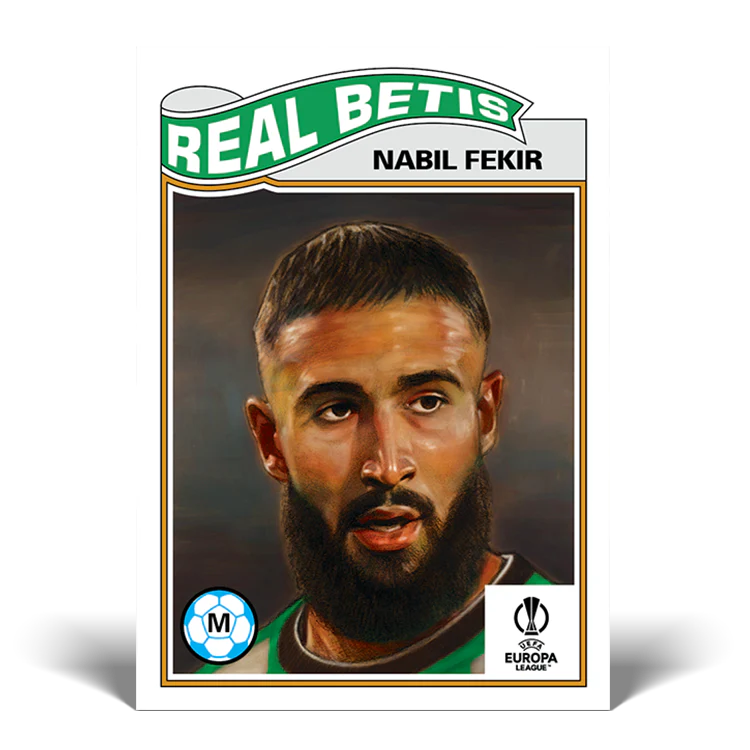Topps UK - UCC Living Set Card #532 - Nabil Fekir