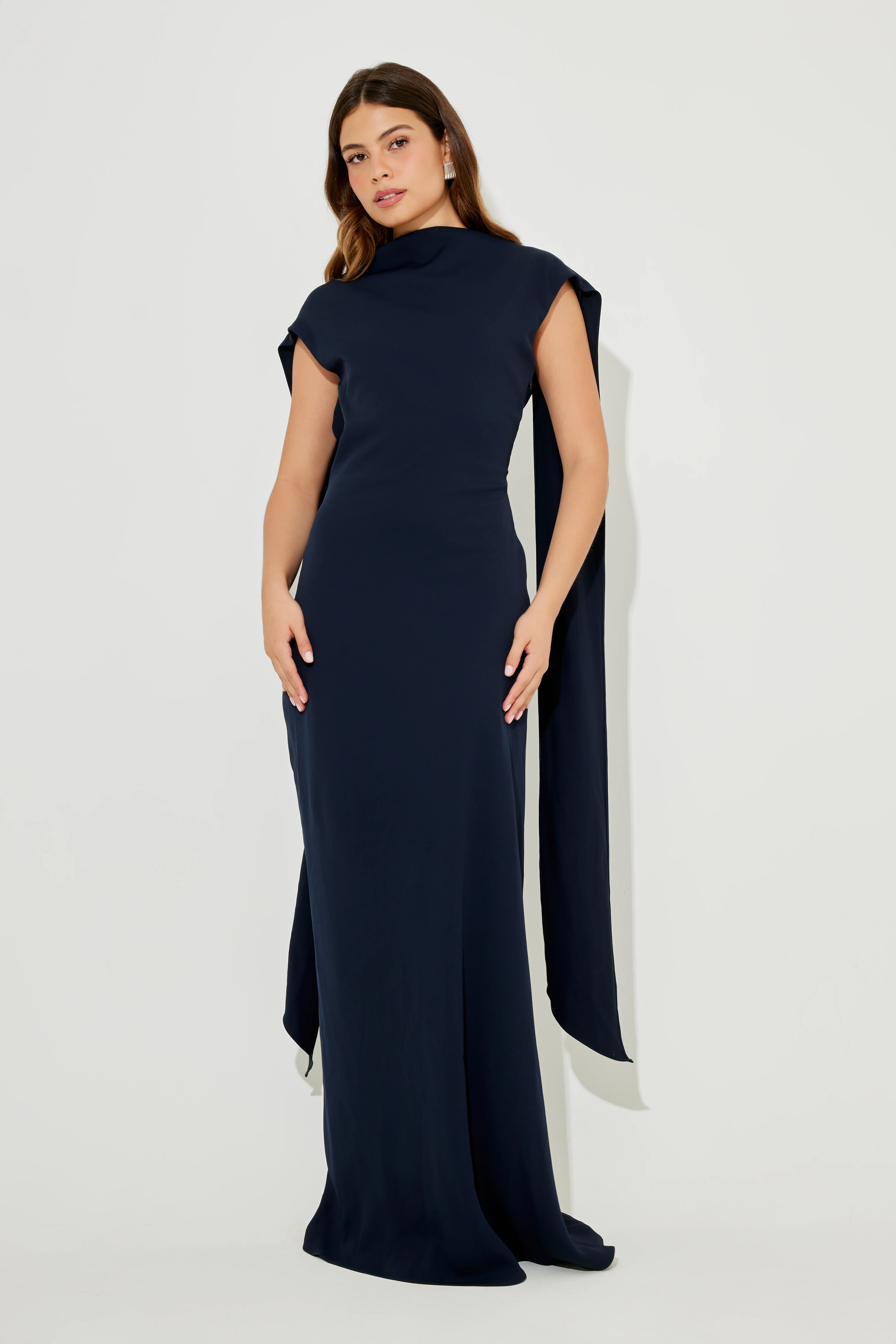 Drape Maxi Dress